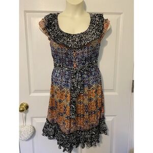 Kensie Pretty Womens‎ Dress Medium Ruffle Sleeve Boutique